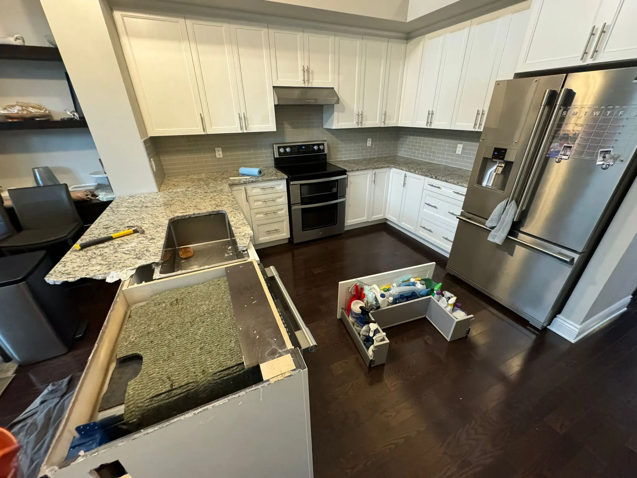 Kitchen Makeover — before
